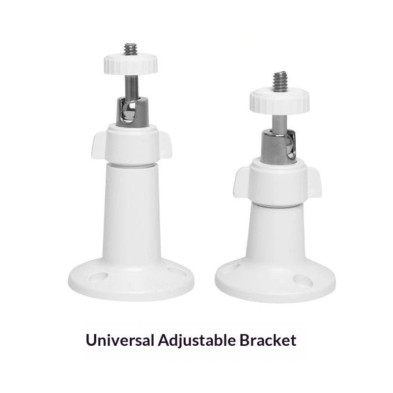Security Camera Mount Bracket Adjustable 360° Swivel Universal Fit for Home Yard Outdoor Security Surveillance