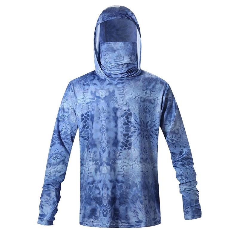 2026 Summer Best-selling Men's Fishing Outfit for Outdoor Sports Leisure Sun Protection Comfortable and Soft 3D Pattern Printing