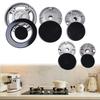 Set Capace Mânere Aragaz Pentru Mânere Aragaz SABAF Kit Capac 5 Dimensiuni Diferite Variază de la 2,16-5,11inch Material Aliaj de Zinc Piese de Gătit