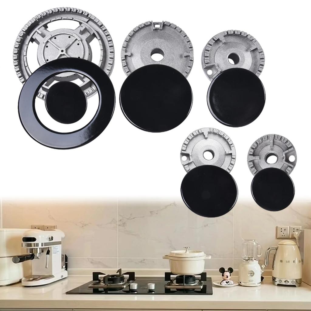 Cooker Hat Set For SABAF Stove Handles Lid Kit 5 Different Sizes Ranging From 2.16-5.11inch Zinc Alloy Material Cooking Parts