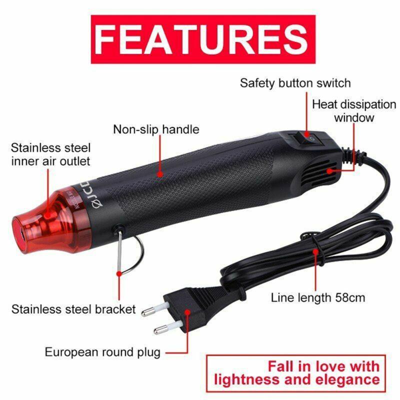 Handheld Hot  Air Heat Handle Blower Shrink Handle 220v 300w Dryer  Tools Shrink (random Color