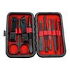 Portable Manicure Stainless Steel Pedicure Care Tool Set Lightweight Multi Function - 10Pcs