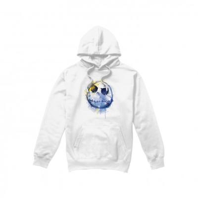 The Nightmare Before Christmas Mens Jack Skellington Painted Hoodie