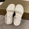 Fashion Ladies Shoes Pearl Open Toe Women's Sandals Low Price Sandal The Best Footwear On Sale Original Summer 2025 Offers Casual Shoe