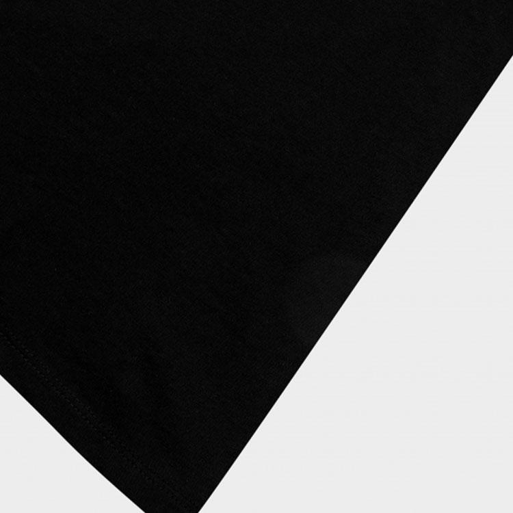 Levis Logo Solid Color Round Neck T-Shirt Women Tops Black 39185-0008