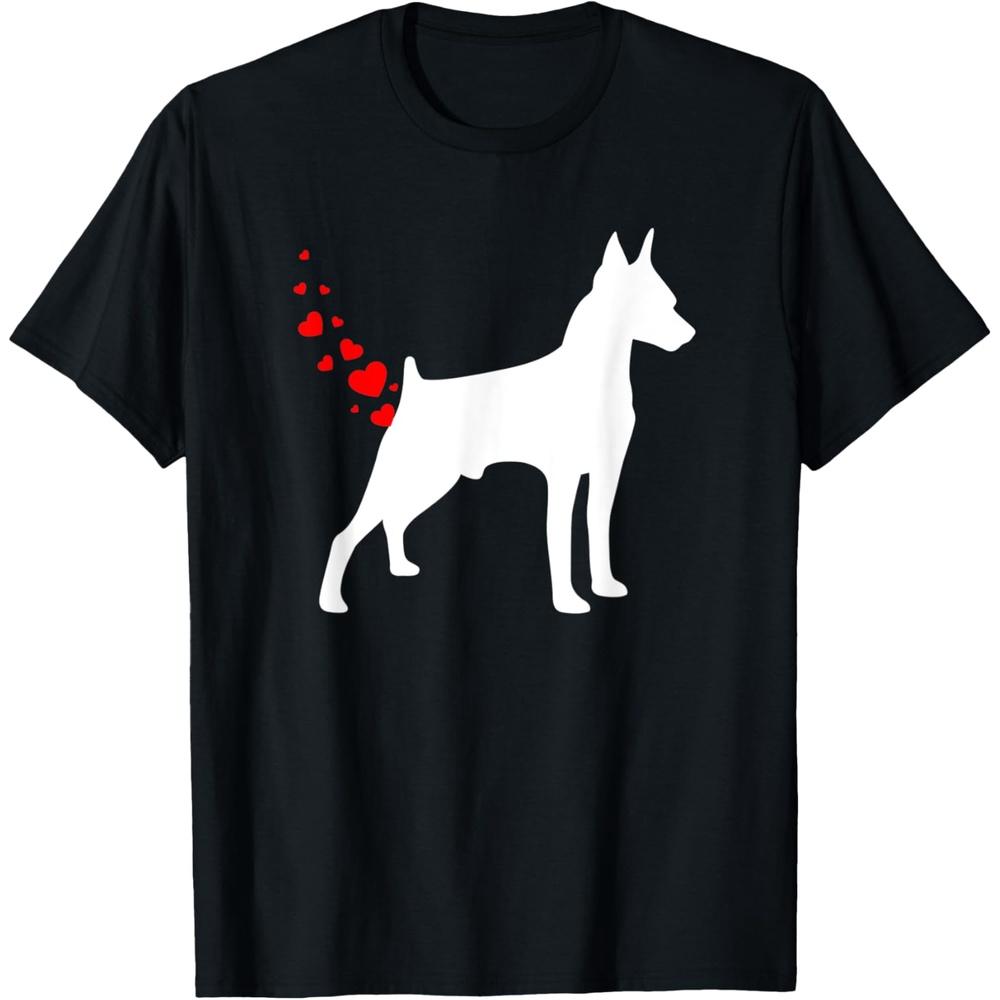 Funny Min Pin Owner Valentines Day Heart Farts Gift Cotton Men T Shirt