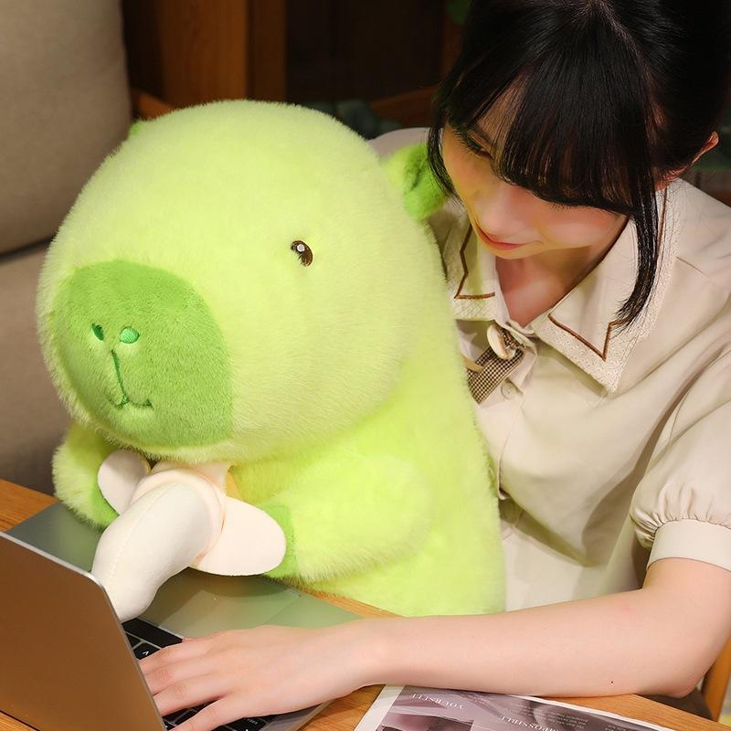 Anxious Capybara Capibala Doll Plush Toy Doll Doll Sleeping Pillow Best Friend Male and Female Birthday Gift