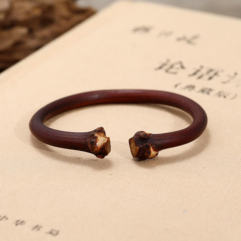 

Тибетский браслет из лозы куриной крови мужской и женский без узлов, браслет из лозы из тибетского серебра в стиле ретро, литературный браслет из натуральной лозы