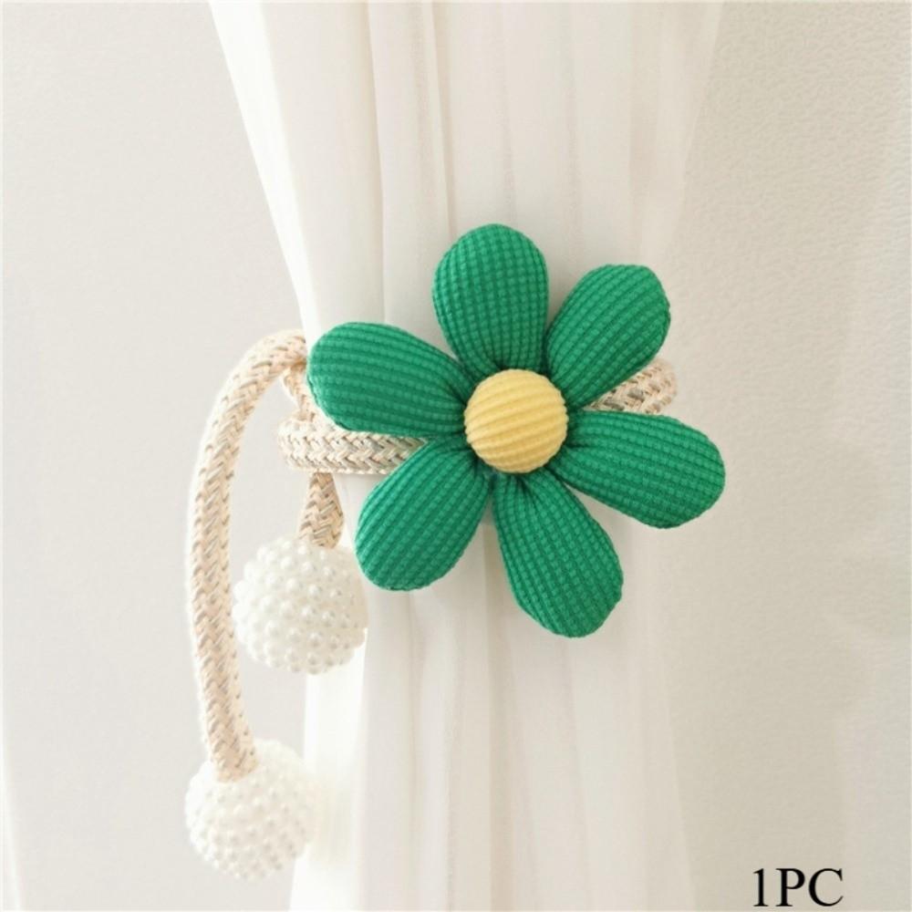 1Pc/2Pcs Beautifully Flower Curtain Tieback Adjustable Curtains Tie Rope  Children's Room