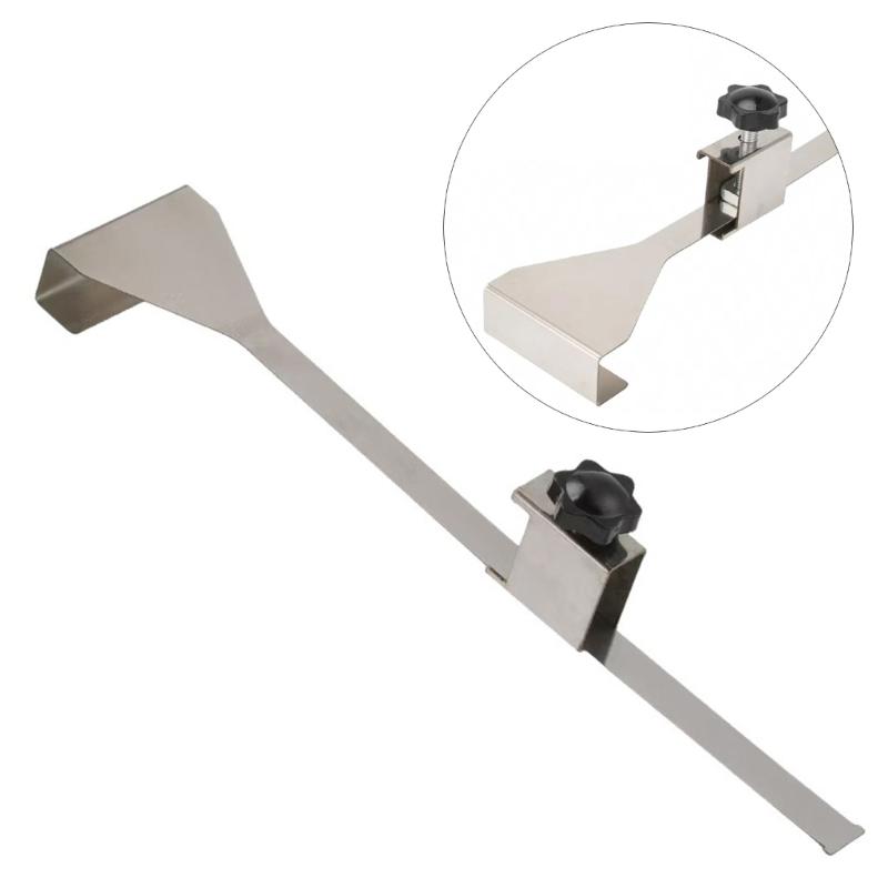 Schrankbeschläge Schablone Metall Schubladeninstallationsassistent Einstellbare Bohrlöcherführung Professionelles Zubehör
