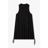 Studio Tomboy Half Zip V Neck sleeVeless Dress  9176241986 