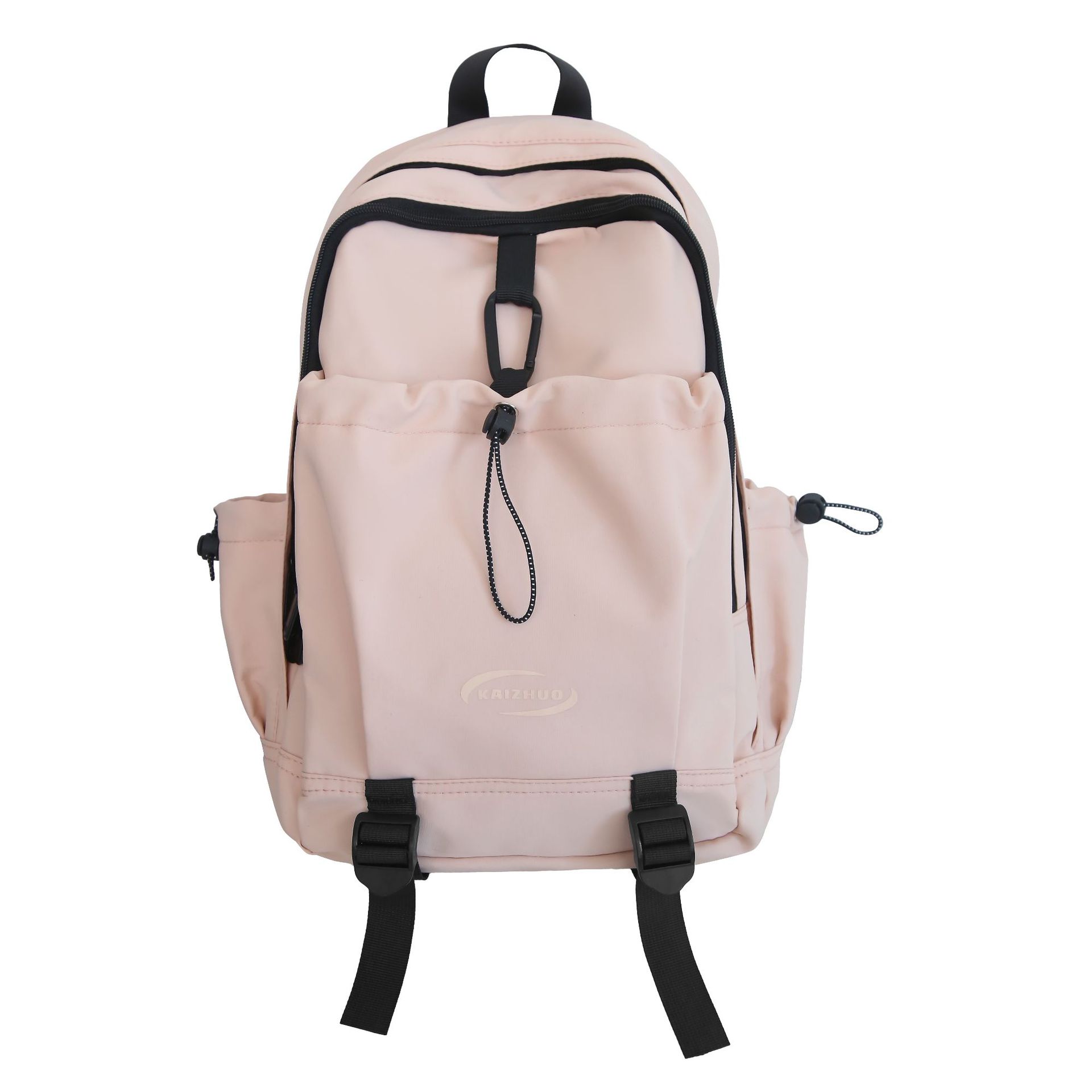 

Street fashion trendy cool original niche design men and women the same backpack travel leisure sports backpack large capacity one size fits all розовый