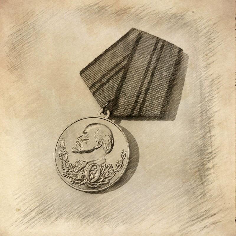 [Kupfer] Neu gravierte 40-Jahre-Medaille der Sowjetischen Streitkräfte, Leninorden, 40-Jahre-Gedenkmedaille, Zubehöranhänger