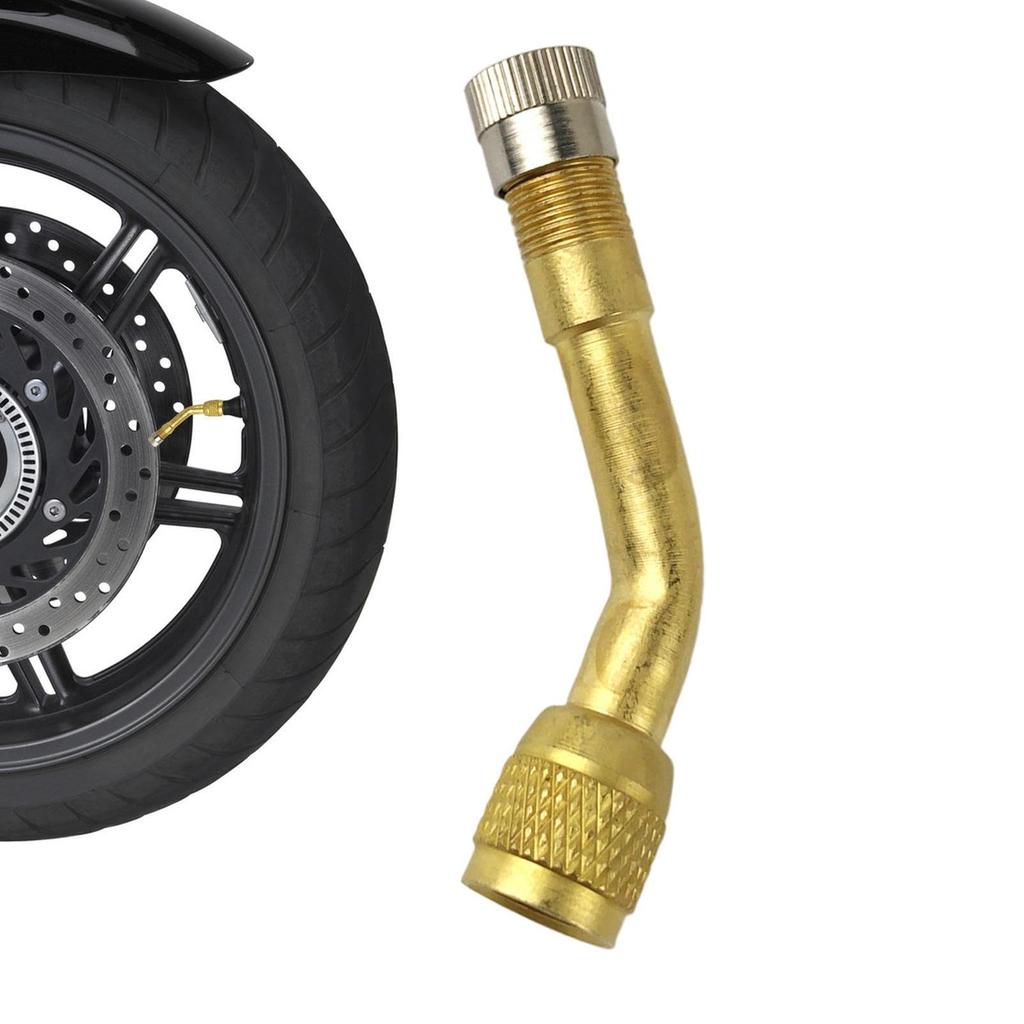 Motorcycle Air Valve, 90° Extension, Tire Valve Extension Adapter, L-Shaped, Air Valve, For Moped