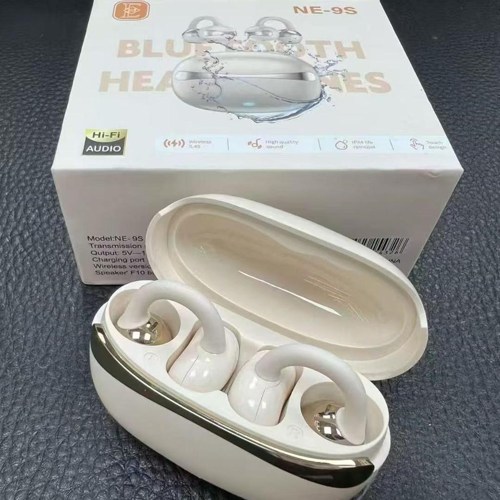 NE-9S Painless Clip-on Bluetooth Earphones for Comfortable Long Wear