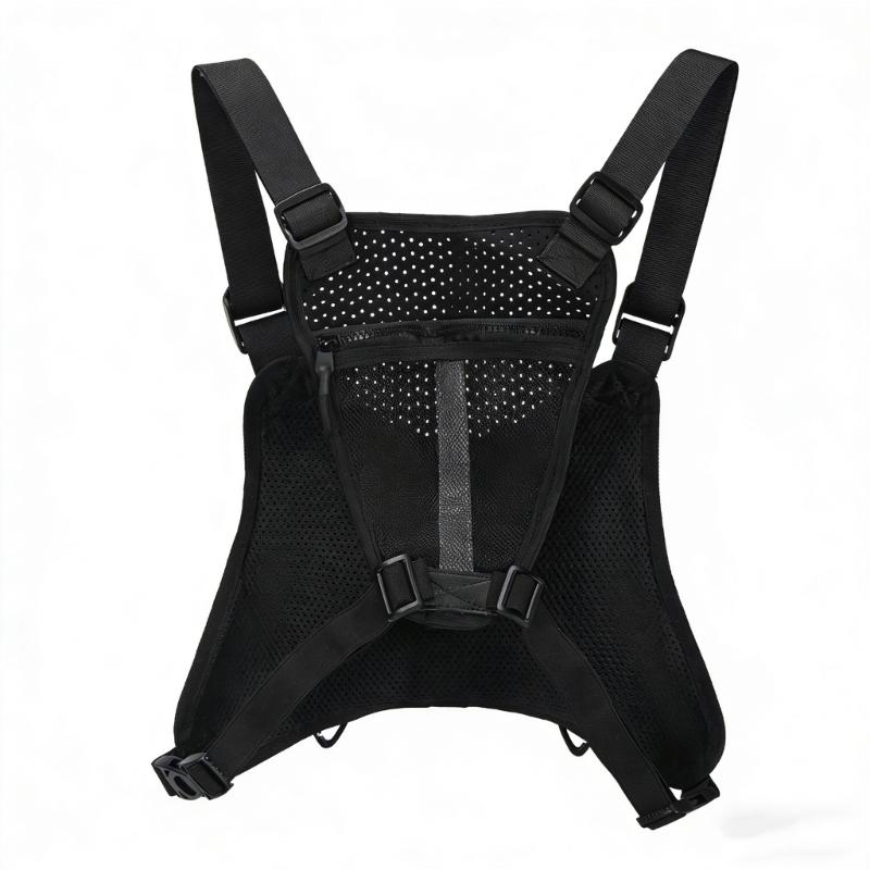 Waterproof Running Chest Pack with Adjustable Straps Durability Crossbody Slings Bag For Outdoor Sports Hiking Cycling