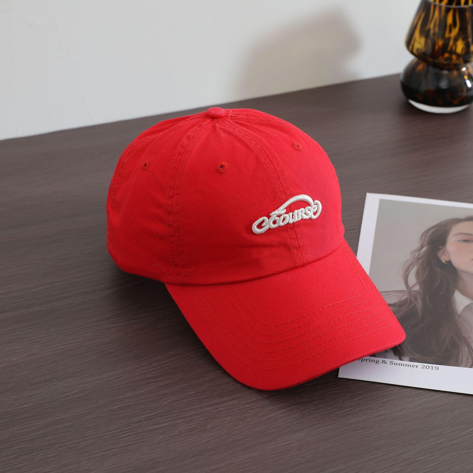 

Весенние новые модные бейсболки для мужчин и женщин, широкие поля и универсальное лицо, кепка с большой окружностью головы, модная и простая M（56-58cm）