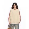 Bluza oversize bez kaptura z okrągłym dekoltem i geometrycznym nadrukiem, unisex, casualowa, z długim rękawem, Zima 2025
