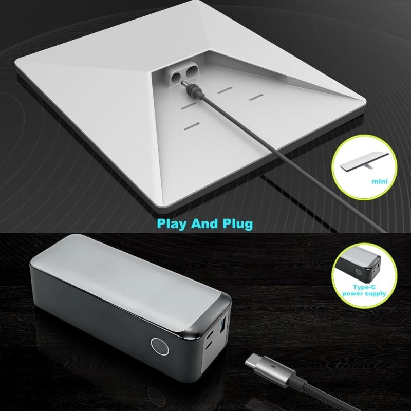 Powerful PD100W Fast Charge Cable 300/500CM Length Waterproof Replacement For Portable Satellite Systems