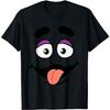 Robnik Funny Grimace Face Expression Humor Tongue Out T-Shirt
