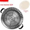 Thickened Stainless Steel Steamer Rack for Wok and Electric Pots
