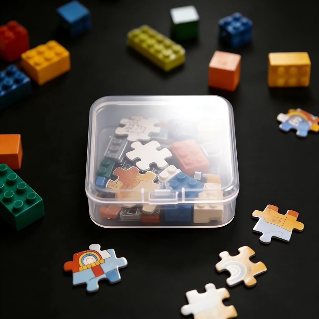 Screw Holder Mini Case Organizer Plastic storage Container mini Plastic Box Practical Adjustable Compartment bead storage case