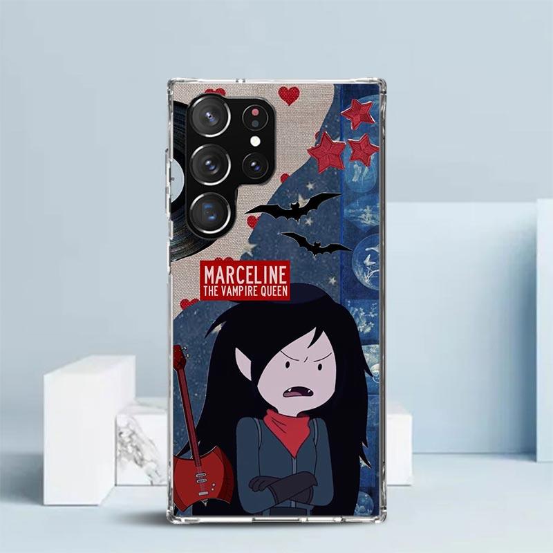 Adventure Marceline Jujuba Soft Cover for Samsung Galaxy S25 Edge S26 S24 S23 Ultra Phone Case S22 S21 Plus S20 FE Print Pattern