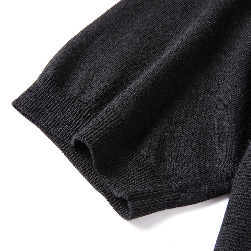 MONTAGUT Men's Merino Wool Blend Short-Sleeve Pullover Sweater