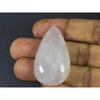 23X42X11MM Natural Pink Rose Quartz Pear Healing Crystal Cabochon Gemstone SK-3545