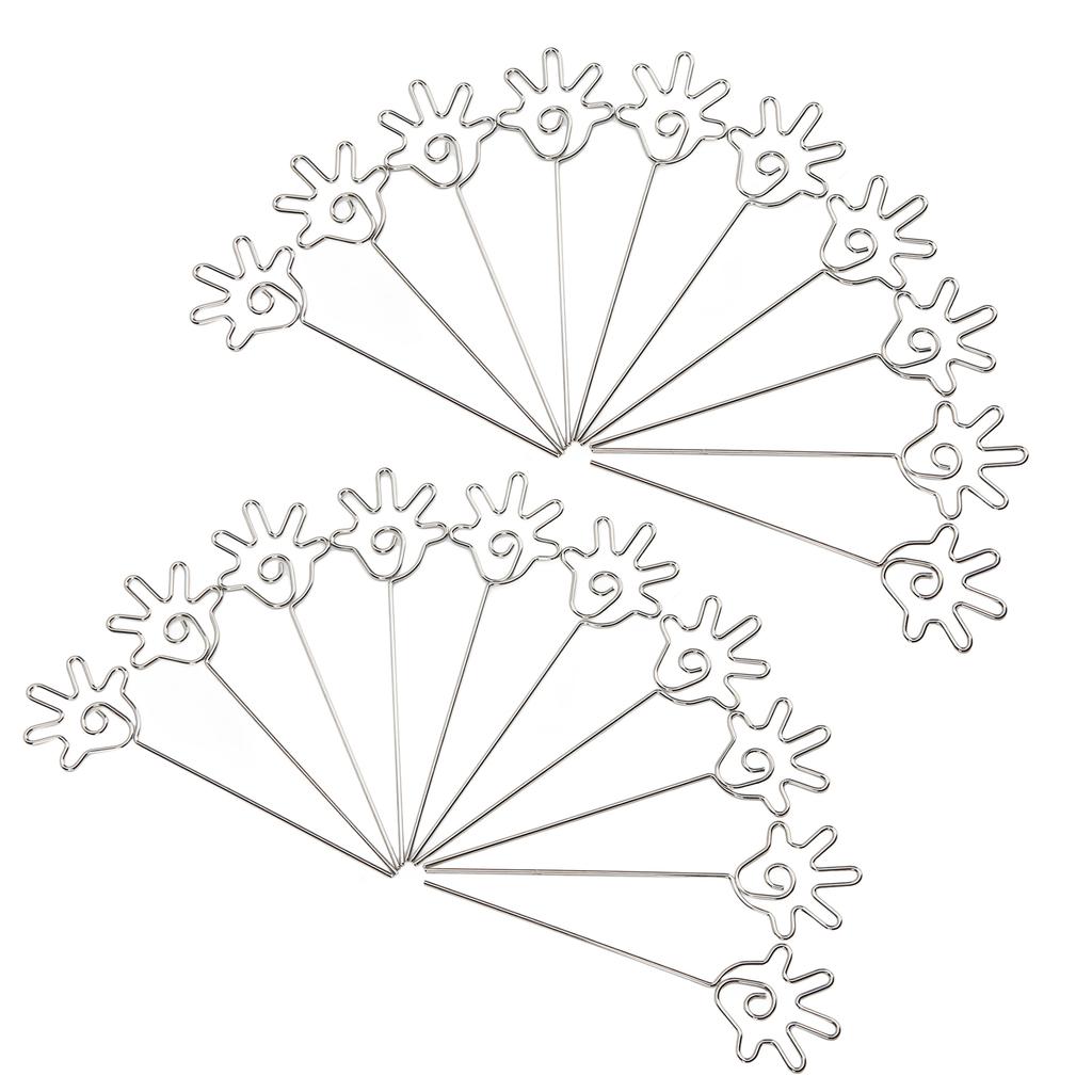 20 ks Držák na jmenovku Jedinečný design Odolný Prémiový kov Antioxidační Široké použití Jméno