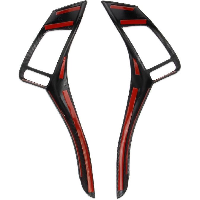 Lenkradabdeckung in Carbonfaser-Optik, Formteile für 2014-2016 Nissan Rogue, 2013-2018 Altima