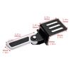 2Pcs Electric Bike Folding Pegs AntiSlip Footrest Modification Tools Supplies Parts Multifunction Outdoor Foldable Pedals
