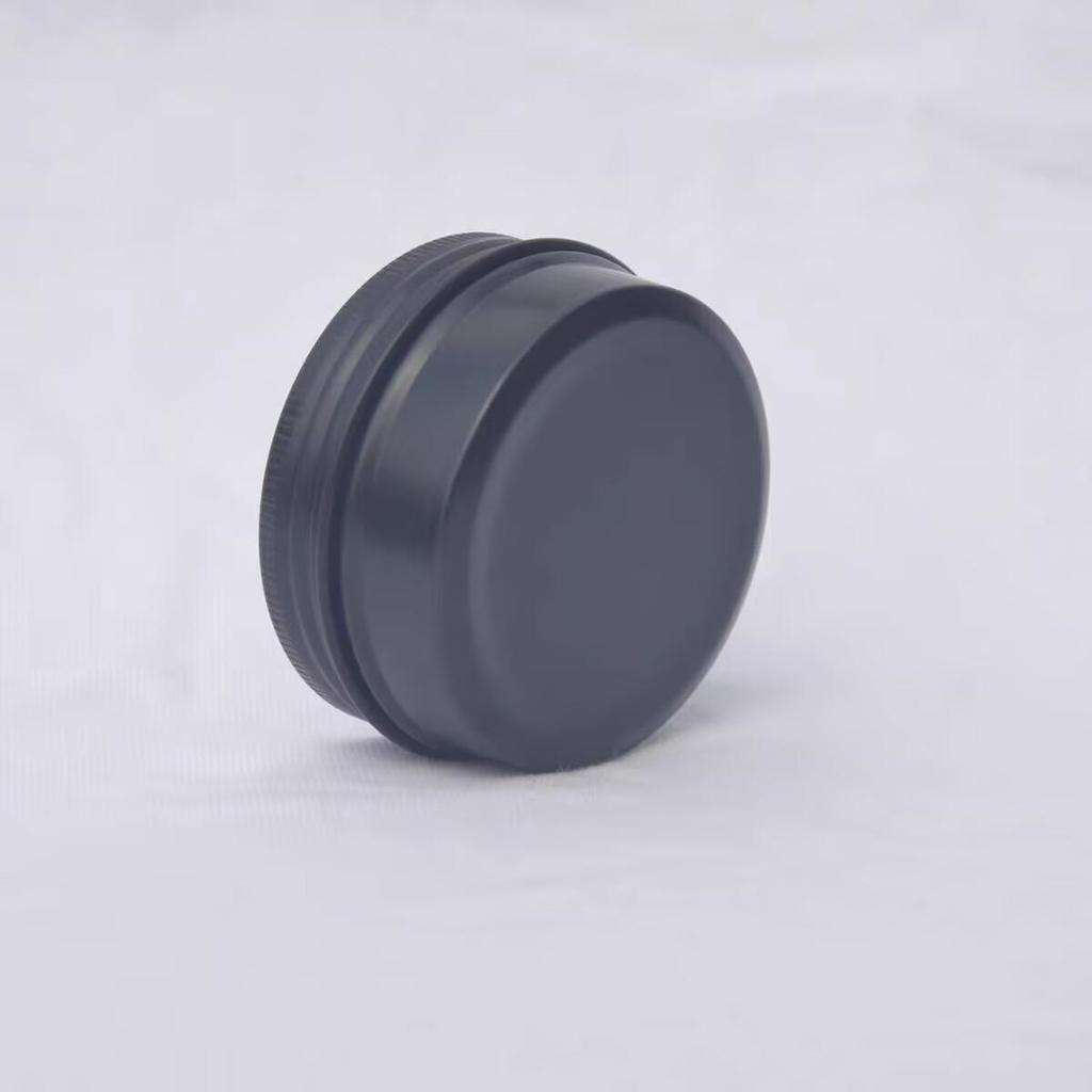 50 Pcs Black Color 50ml Aluminum Jar 50g Aluminum Tin Container 50ml Cosmetic Jar 50g Cream Jar