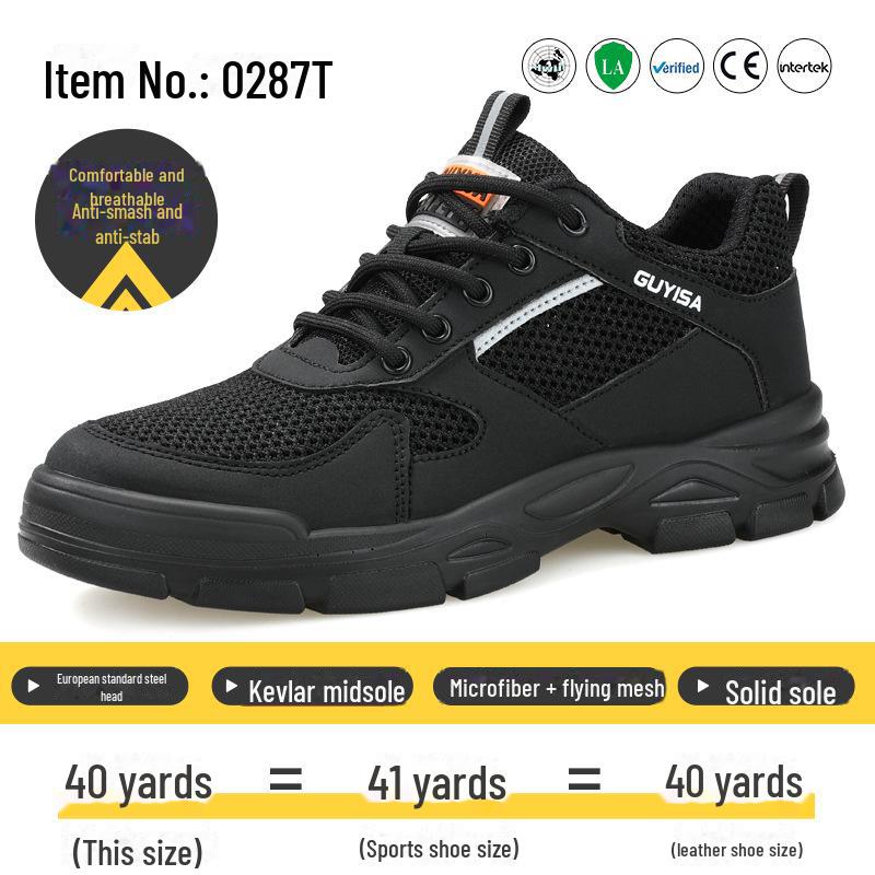 Sicherheitsschuhe für Herren: Langlebig, bruch- und durchstichfest, bequem, modisch, ideal für Baustellen