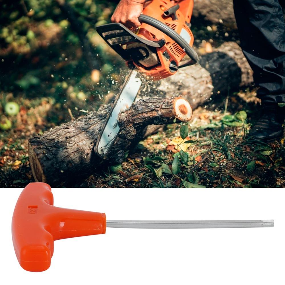 3 Stück T27 T-Griff Schraubendreher 45 Stahl Sternschlüssel Schraubenschlüssel Kettensägen Einstellwerkzeug für Stihl, Makita