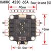 HAKRC 65A 32-bit 4-in-1 FPV Drone ESC