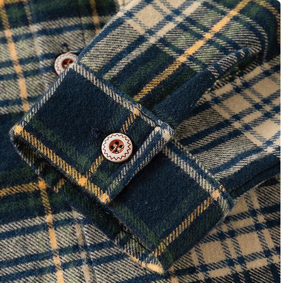 Dětská košile 2024 New Autumn Wear Boys Leštěná kostkovaná košile s dlouhým rukávem Baby Top dětské oblečení