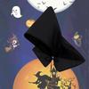 Festival Party For Women Men Black Assassin Hat Cosplay Halloween Cloak Headgear Scary Costumes