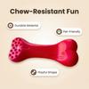 Squeaky PP Dog Chew Bone Bite-Resistant Teething Toy for Small Dogs Dog Dental Care Toy for Dental Health And Anxiety Relief