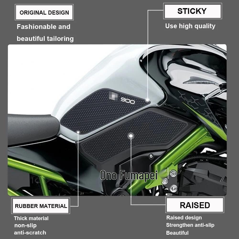 Kawasaki Z900SE 2017-2023 Anti-slip Fuel Tank Stickers