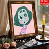 Disney Pearl Painting Pearl Aesthetic Momo for Beginners and Adults, DIY Pearl Diamond Art Painting Kit for Home Wall Decor Gifts