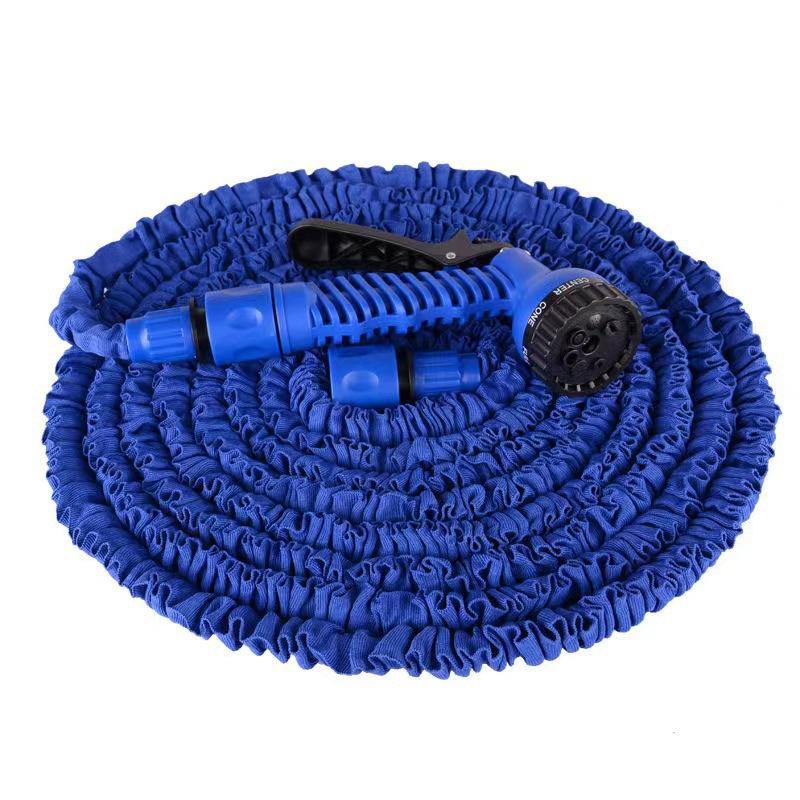 Full Expansion Length 25Ft Expandable Garden Hose Pipes with "1/2" Fittings, Expandable Garden Hose Flexible Stretch Water Pipe for Home Lawn Car