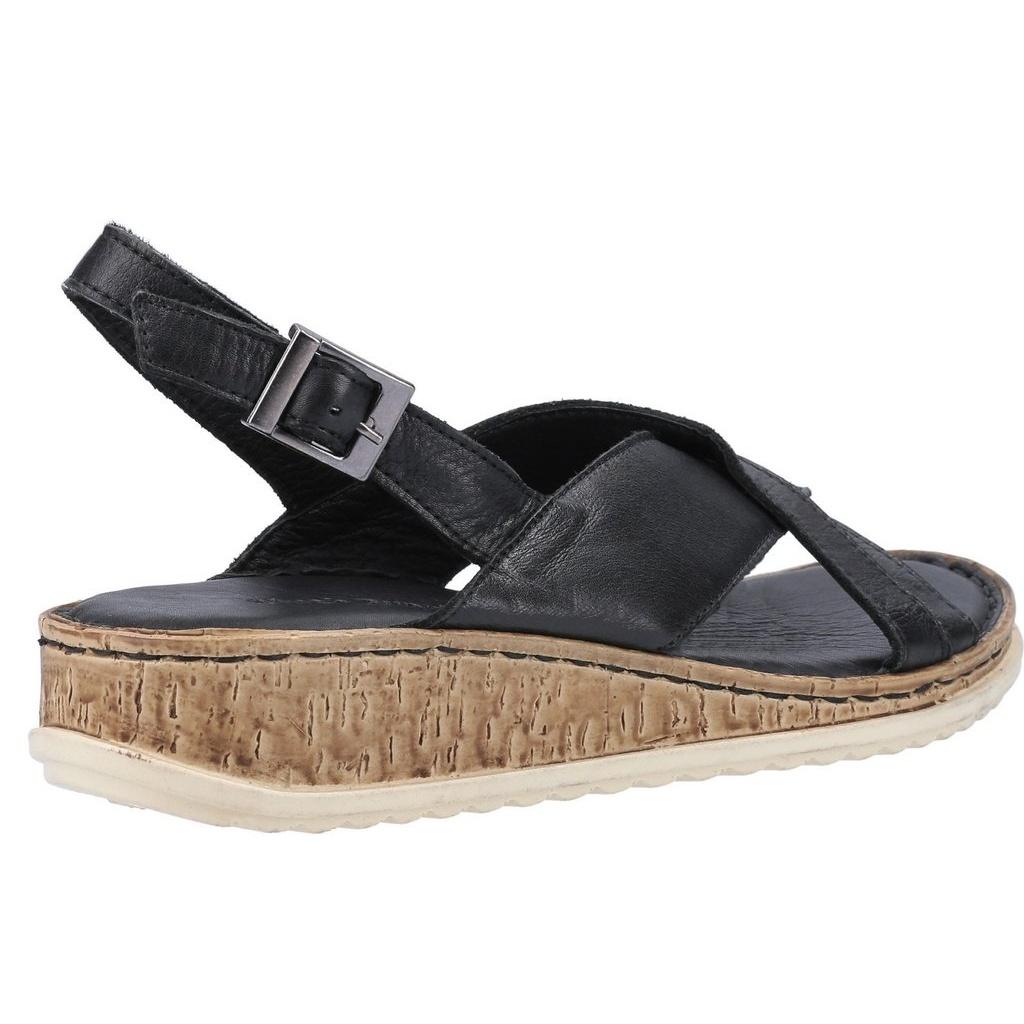 Hush Puppies Womens/Ladies Elena Leather Wedge Sandal