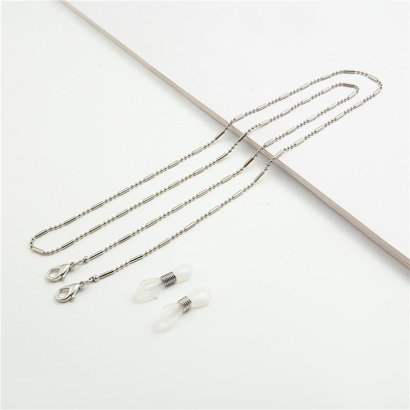 Sunglasses Masking Chains For Women Acrylic Pearl Crystal Eyeglasses Chains Lanyard Glass New Fashion Jewelry Wholesale