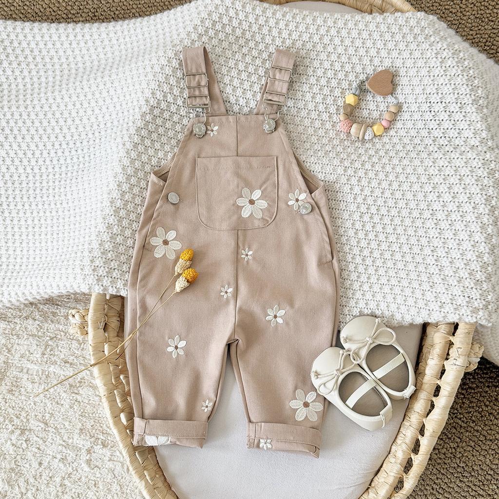 Baby Girl Romper Set, Fashion Overalls Jumpsuit Infant Outfit Home Outdoor One Piece Bodysuit