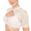 Women's Oktoberfest Lace Patchwork Bust Wrap Top Z28