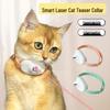 Hands-Free LED Laser Pet Collar: Smart Teasing Toy for Cats and Dogs