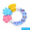 Baby Soft Rubber Rattle Fruit Style Teether Toy Newborn Food Grade Silicone Teethers Infant Training Bed Toy Kids Chewing Toys