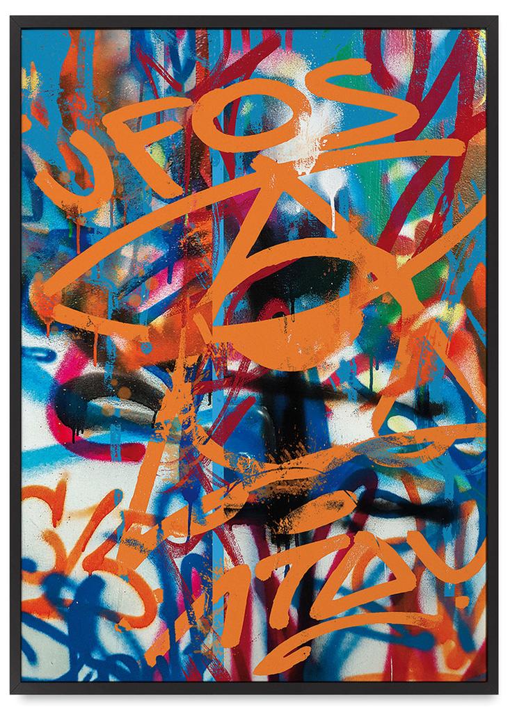 Poster Abstractions Graffiti Spray