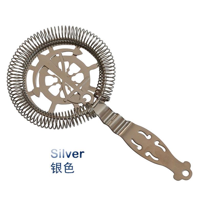Hawthorn Strainer Hammered Scorpion Cocktail Strainer Stainless Steel Bar Strainer Professional Cocktail Bar Tools